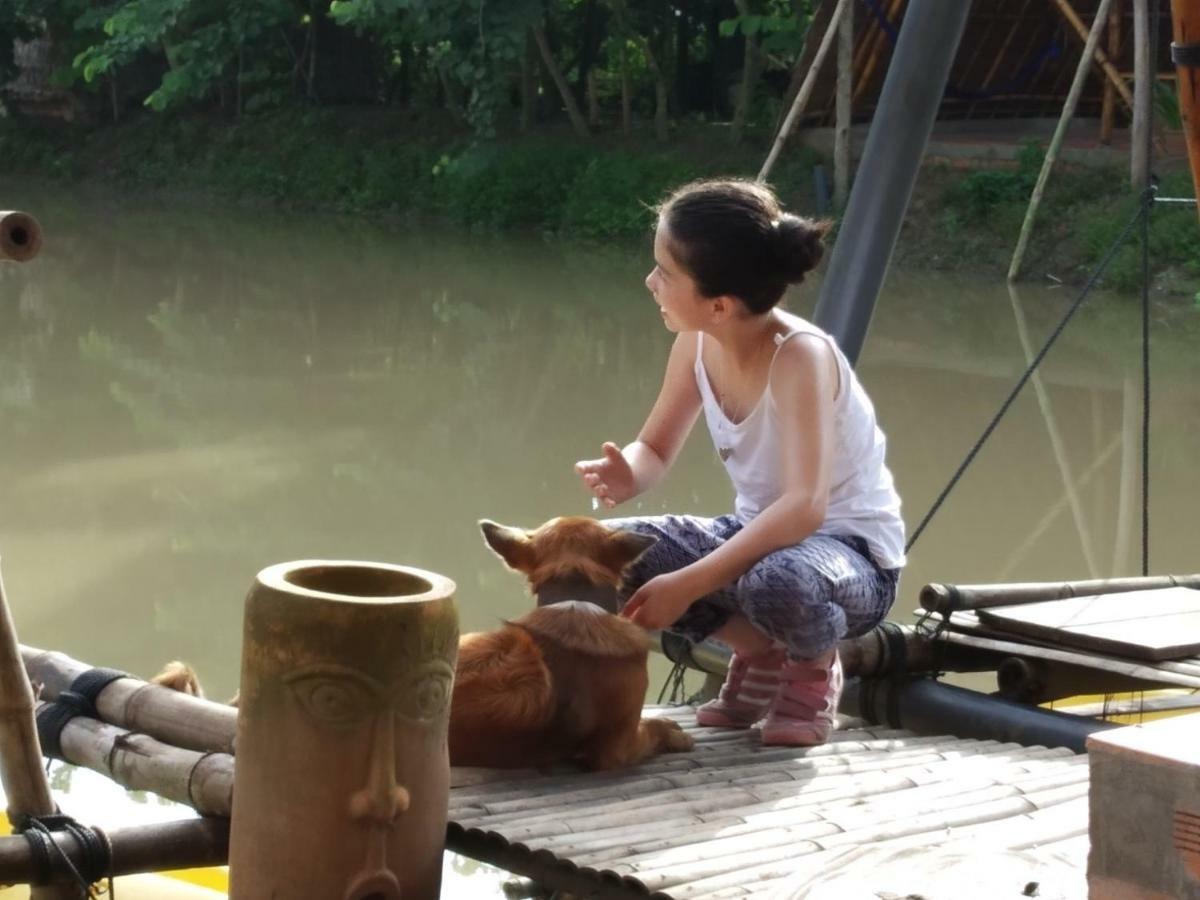 Maison en Bambou Phong-Le Vent Sa Dec Ngoại thất bức ảnh